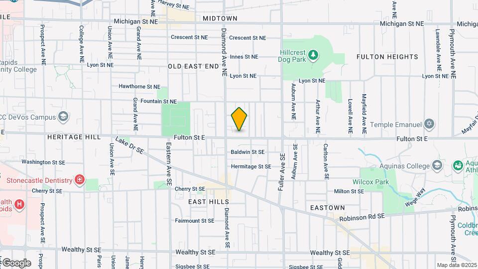 1027 Fulton St E Mapa y Detalles de la Ubicación