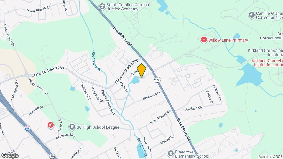 1204 Grove Park Ln Map and Location Details