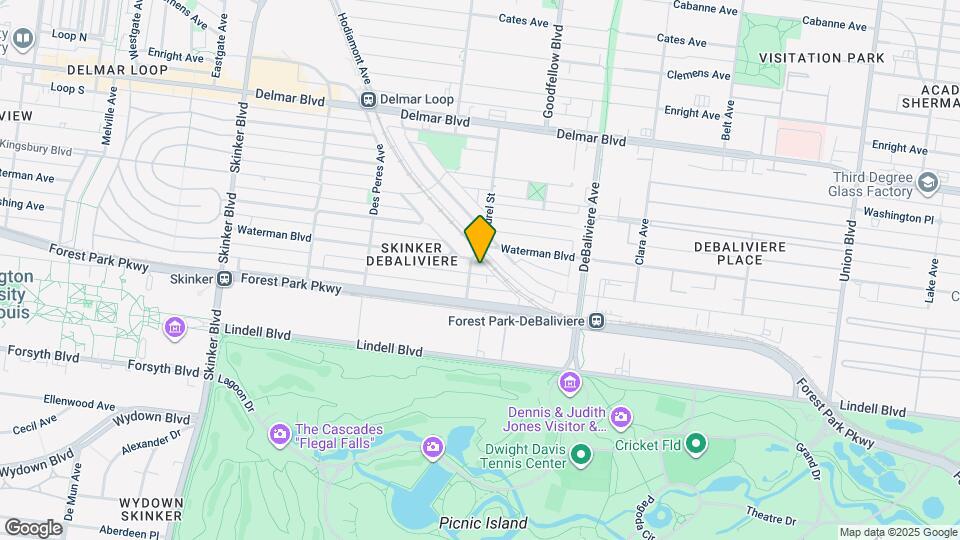 316 Laurel St Map and Location Details