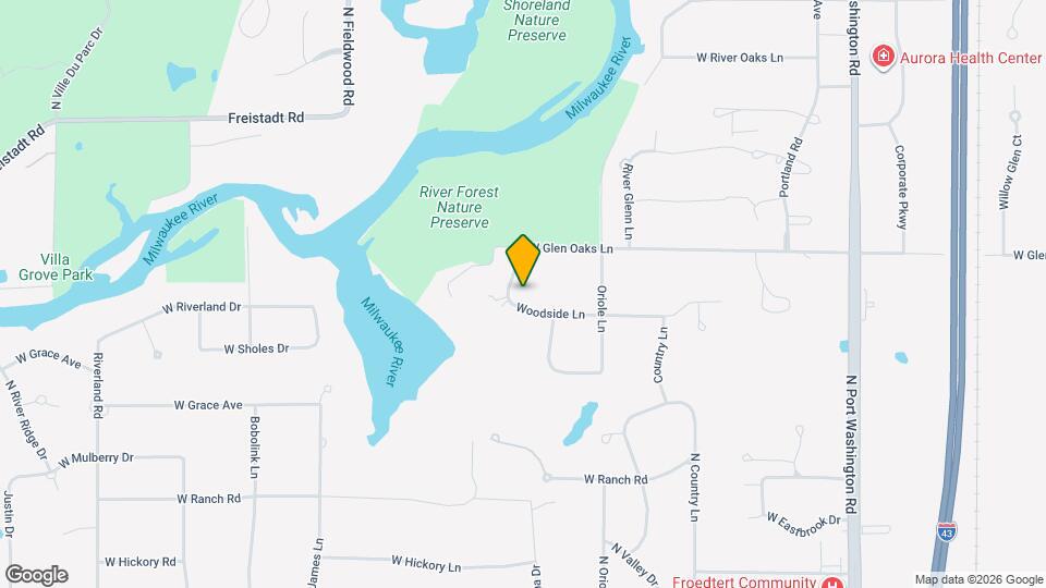 11910 N Forest Dr Map and Location Details