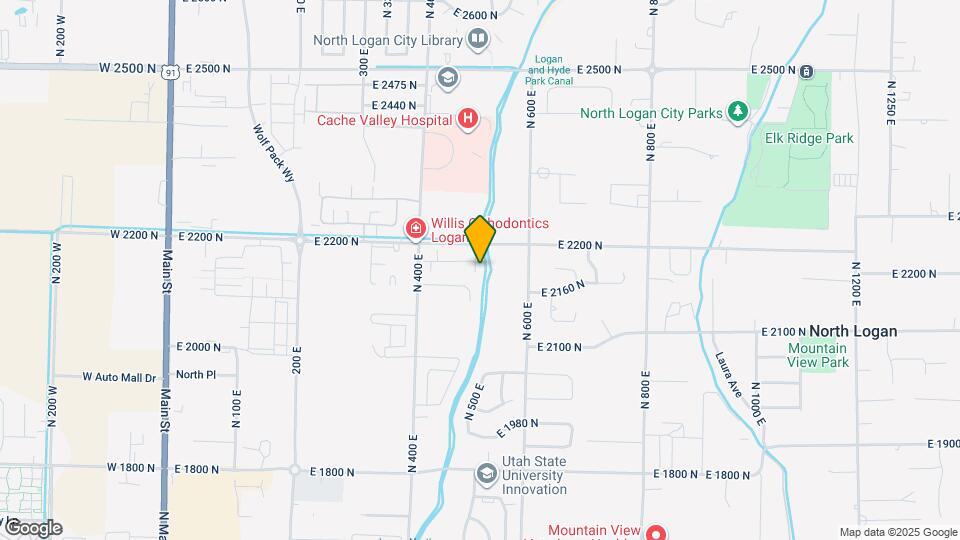 2160 N 500 E Map and Location Details