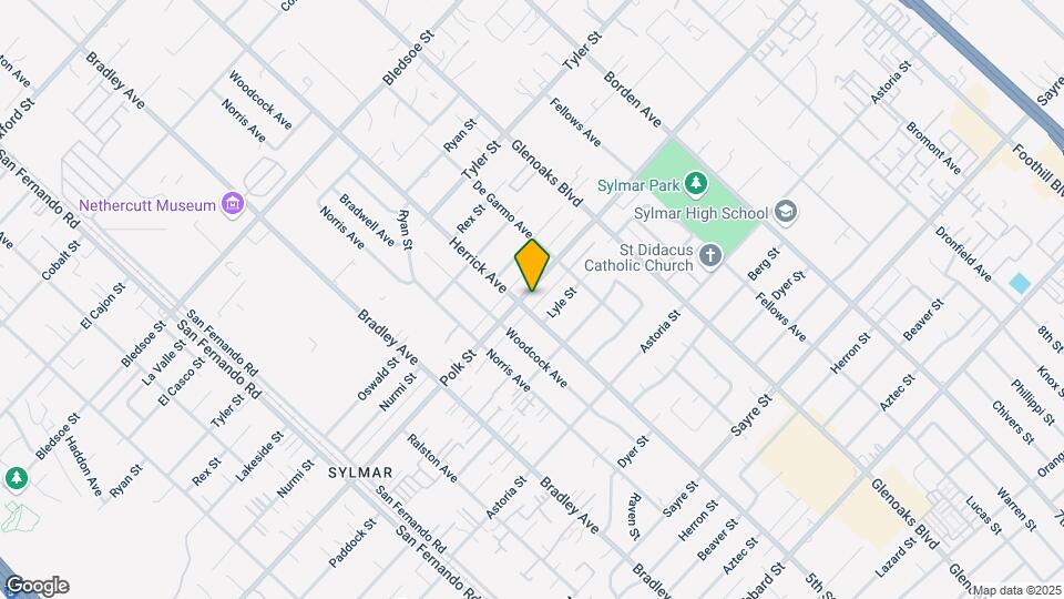 14644 Polk St Map and Location Details