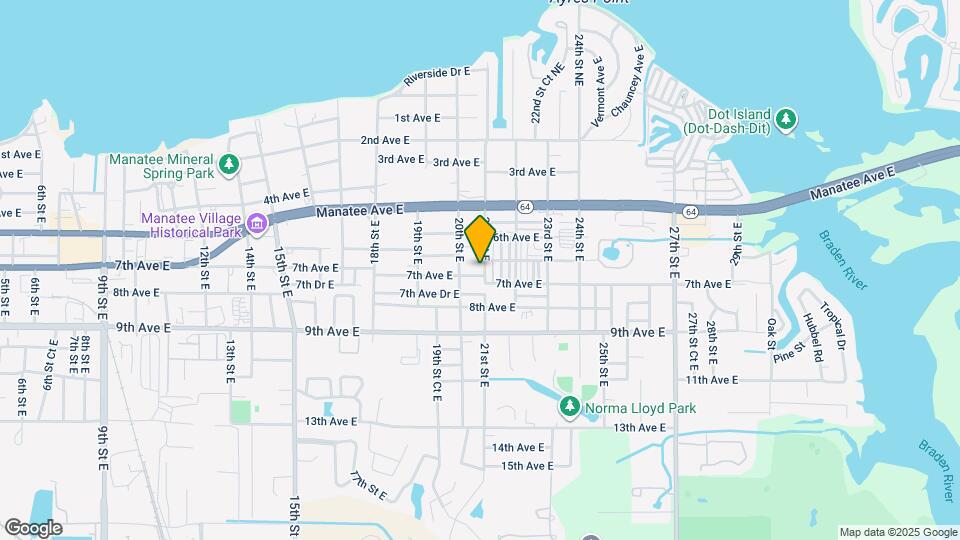 2023 7th Ave E Mapa y Detalles de la Ubicación