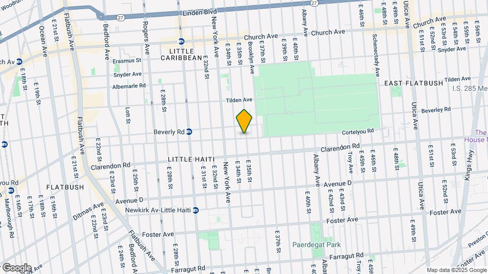 426 E 35th St Map and Location Details