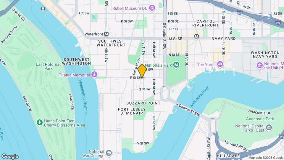 1505 First St SW Map and Location Details