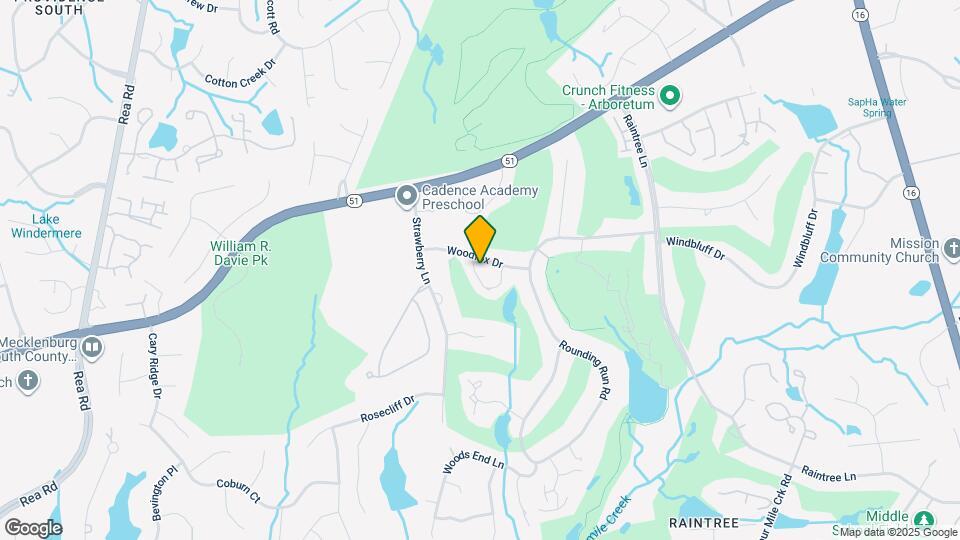 4025 Woodfox Dr Map and Location Details