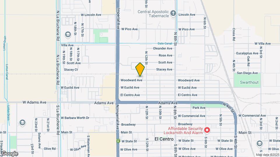 1238 Woodward Ave Map and Location Details