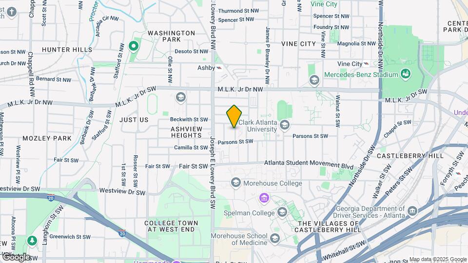 115 Bonair St SW Mapa y Detalles de la Ubicación