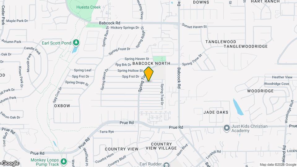 6612 Spring Manor St Map and Location Details