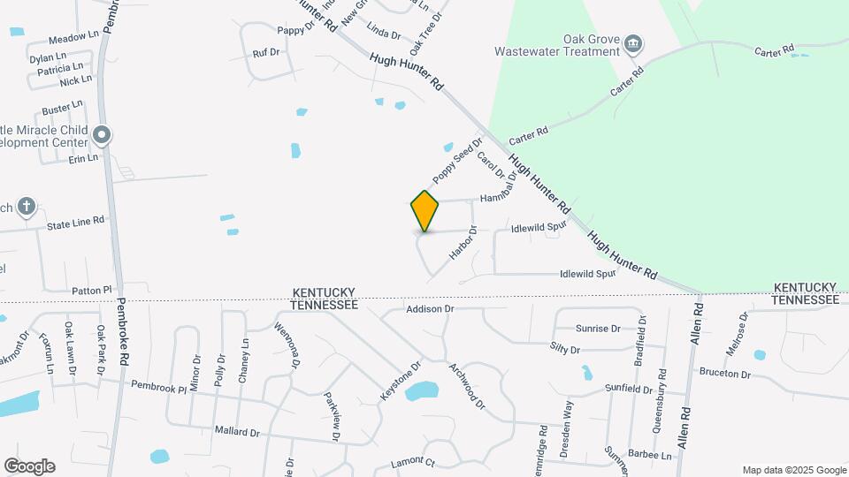 1928 Timberline Cir Map and Location Details