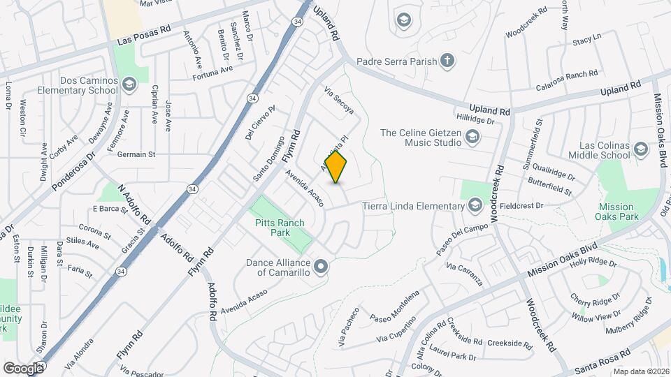 4879 Corte Olivas Map and Location Details