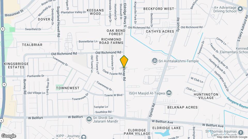 13910 Clark Towne Ln Map and Location Details