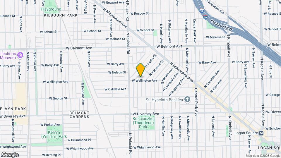 3021 N Davlin Ct, Unit 1 Map and Location Details