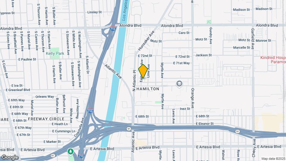 7030 Eastondale Ave Map and Location Details