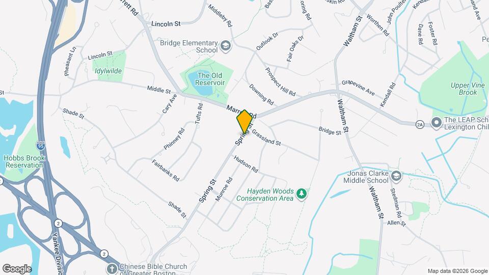 18 Spring St Map and Location Details