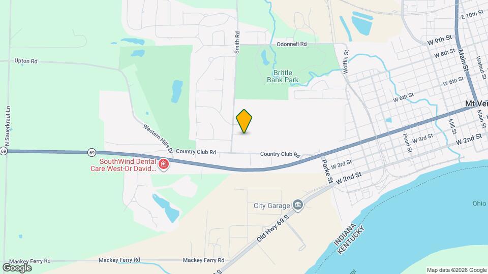 1500 Clover St Map and Location Details