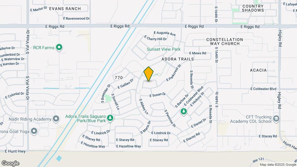 2377 E Galileo Dr Map and Location Details
