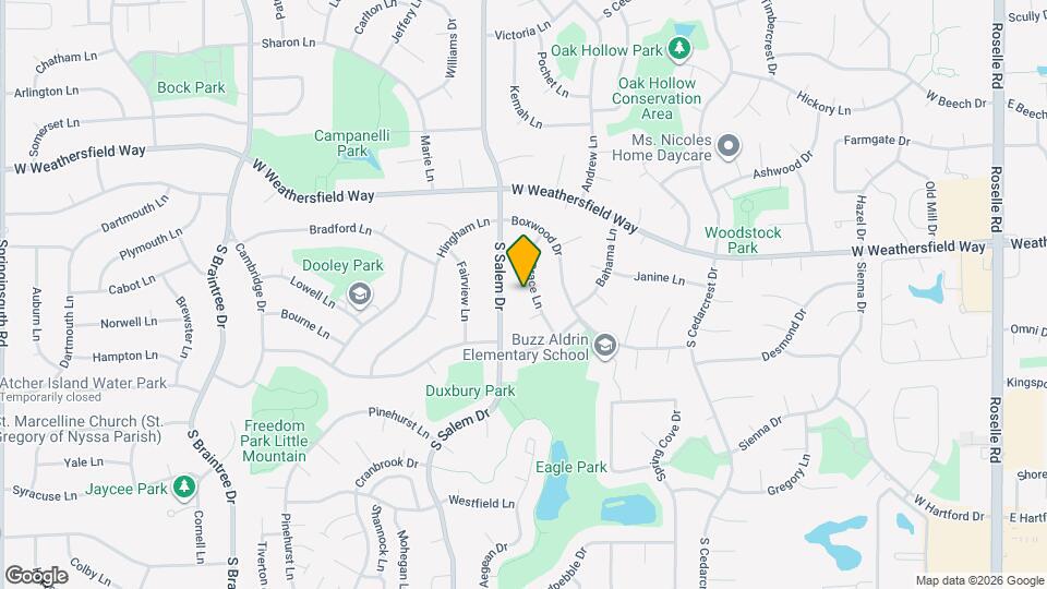616 Grace Ln Mapa y Detalles de la Ubicación