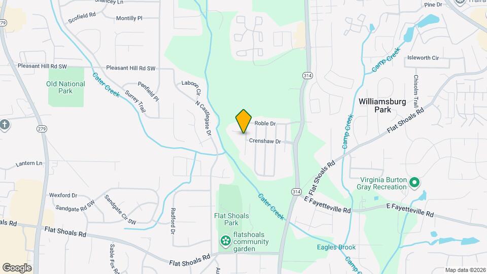 1883 Roble Dr Map and Location Details