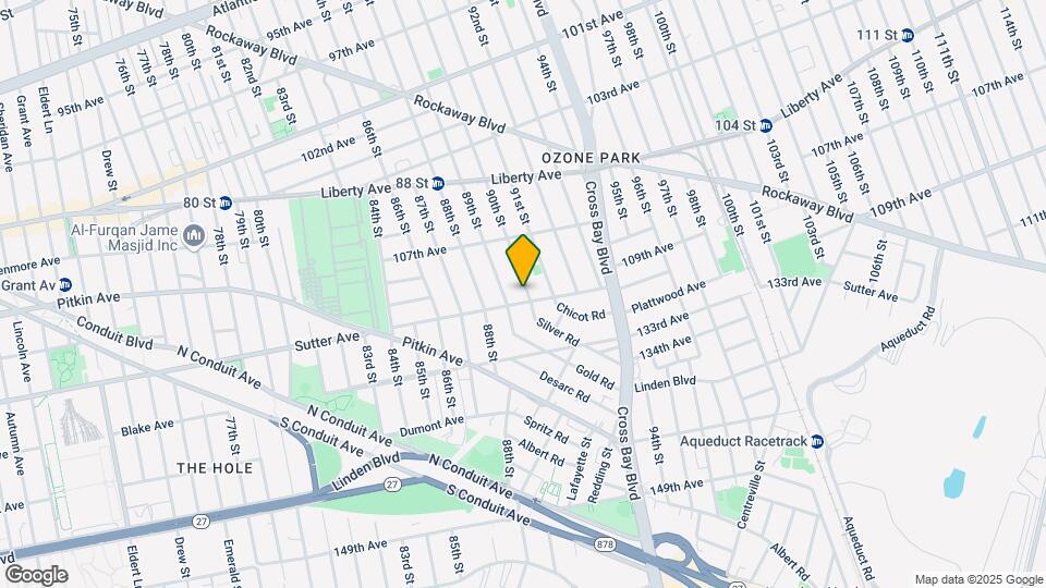 8915 Sutter Ave Map and Location Details