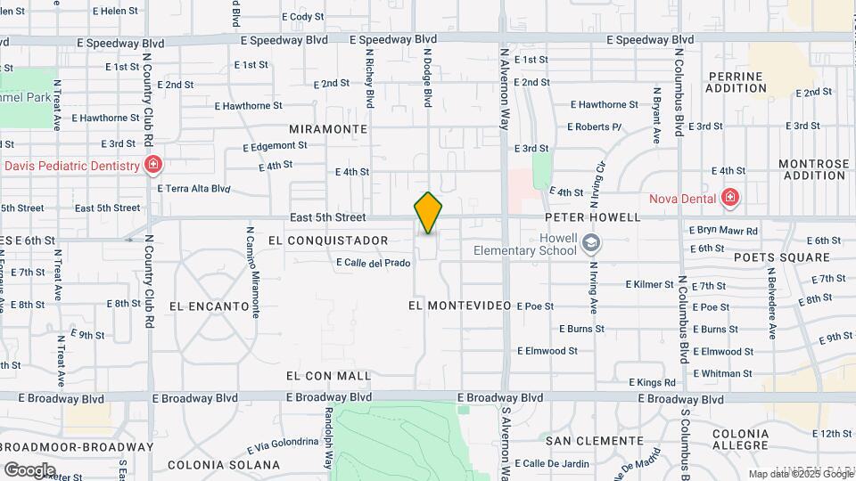 560 N Dodge Blvd Mapa y Detalles de la Ubicación