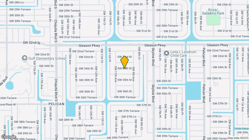 930 SW 34th St Map and Location Details