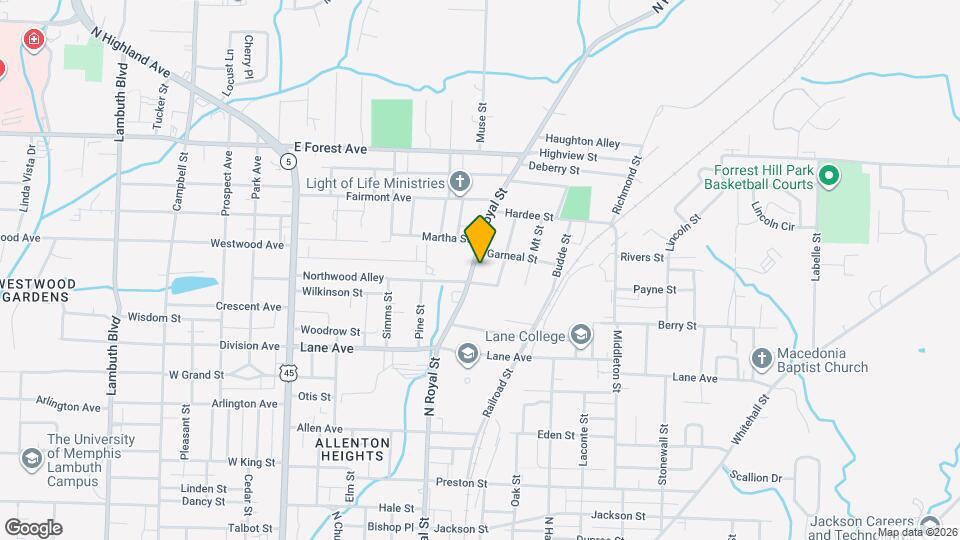 906 N Royal St Map and Location Details