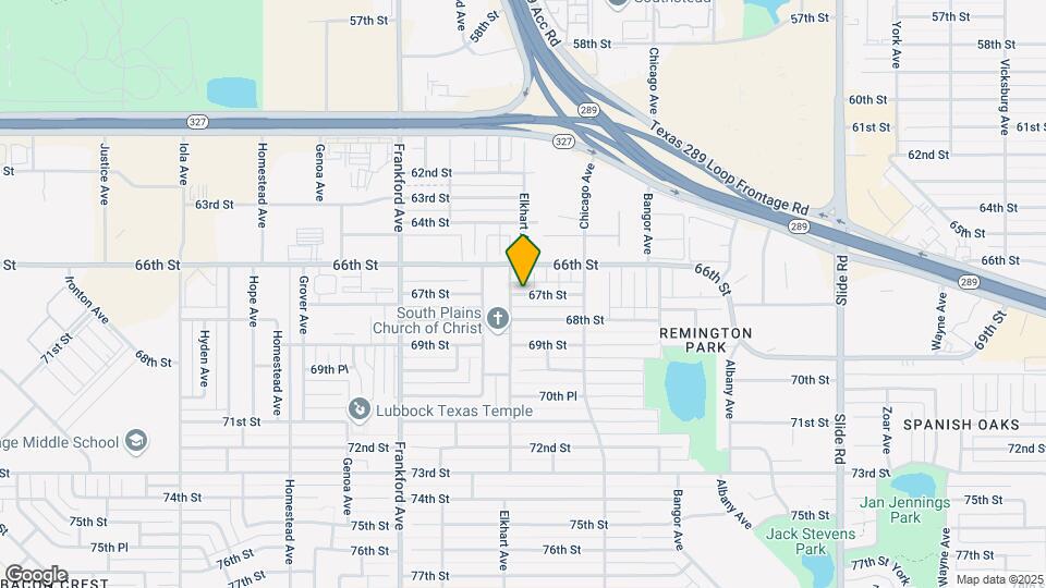 6918 67th St Map and Location Details