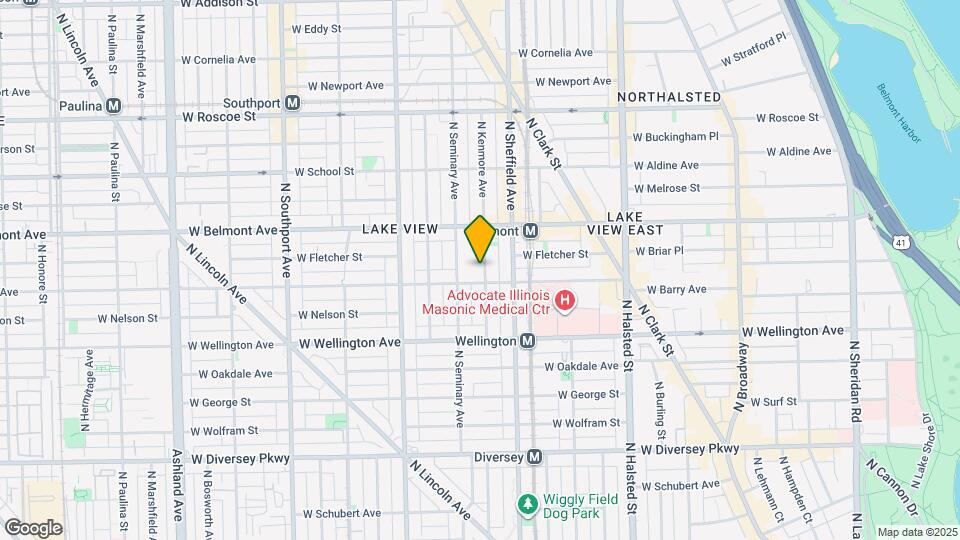 3110 N Kenmore Ave Map and Location Details