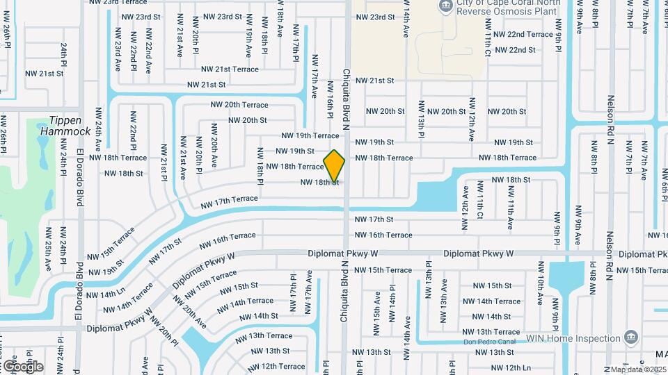 1608 NW 18th St Map and Location Details