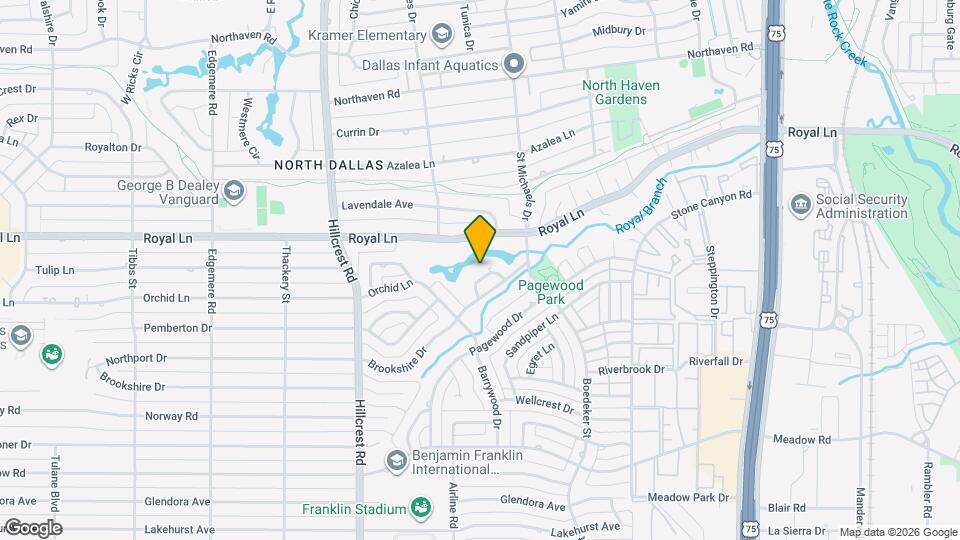 7127 Brookshire Cir Map and Location Details