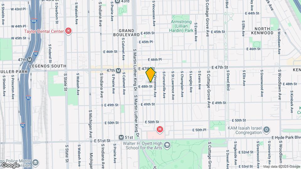 442-444 E 48th St Map and Location Details