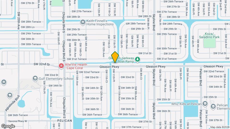 1113 Gleason Pkwy Map and Location Details