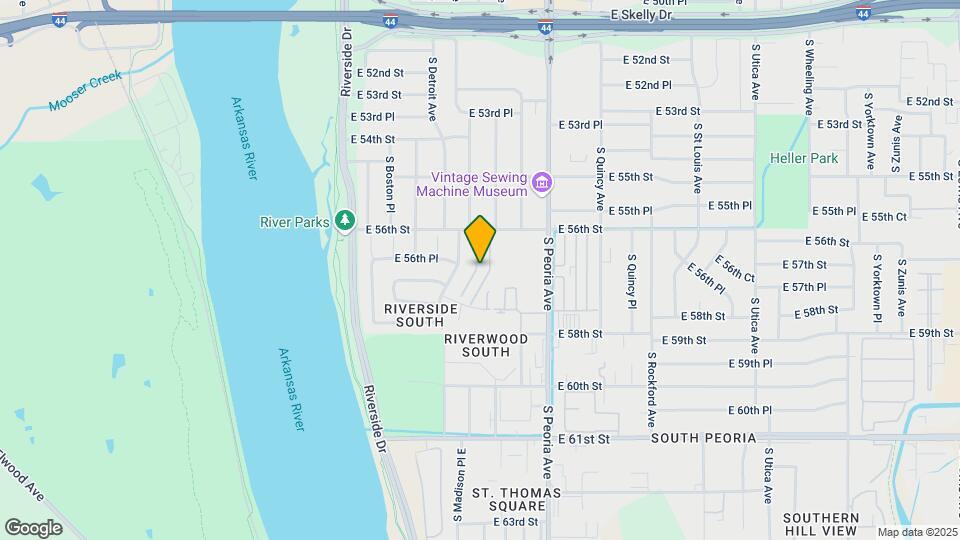 5641 S Newport Ave Map and Location Details