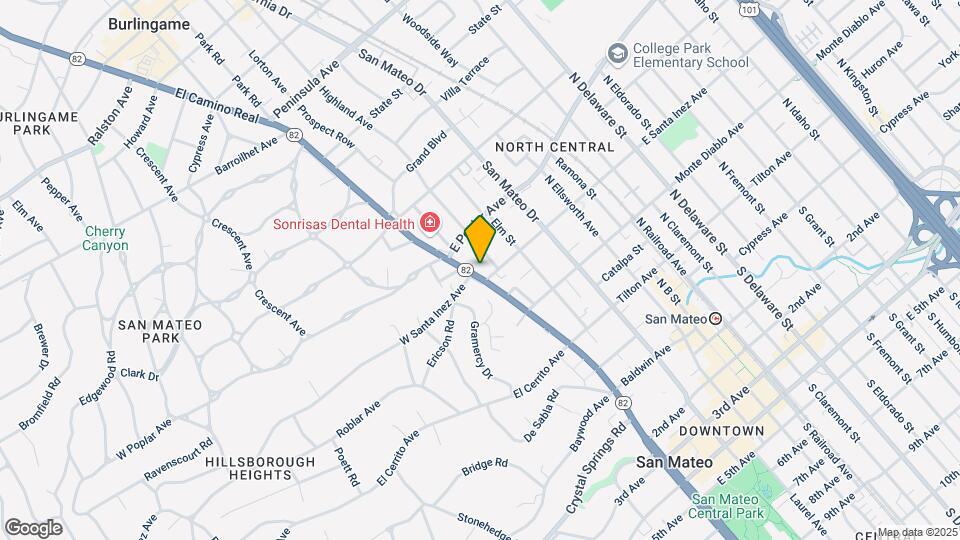 316 N El Camino Real Mapa y Detalles de la Ubicación