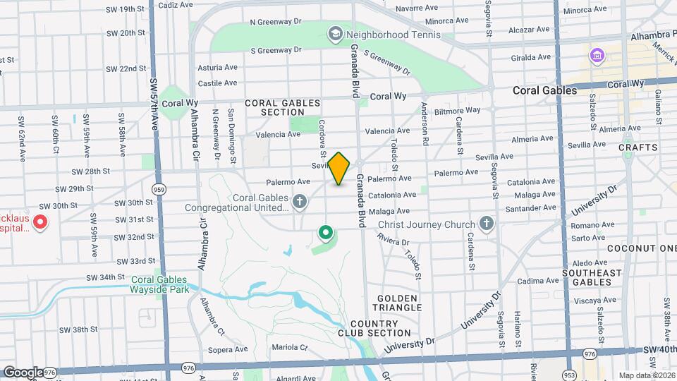 1035 Catalonia Ave Map and Location Details