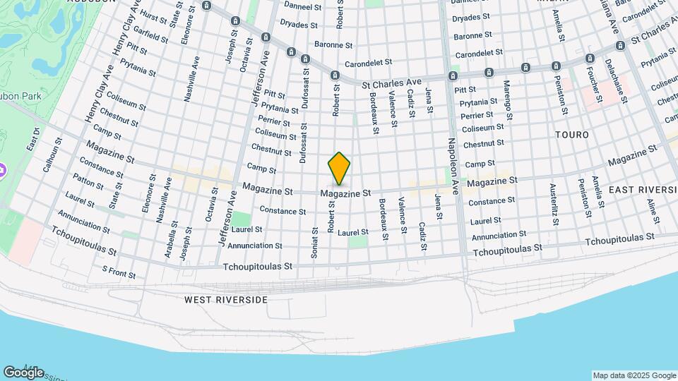 4919 Magazine St Mapa y Detalles de la Ubicación