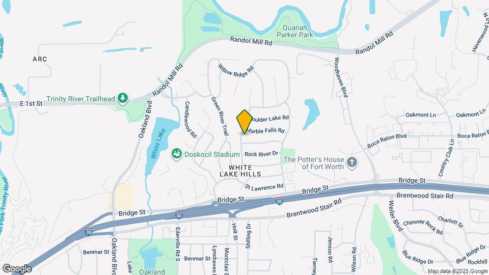 705 Lake Louise Rd Map and Location Details