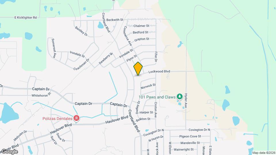 2871 Lockwood Blvd Map and Location Details
