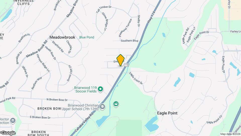 2300 Woodland Cir Map and Location Details