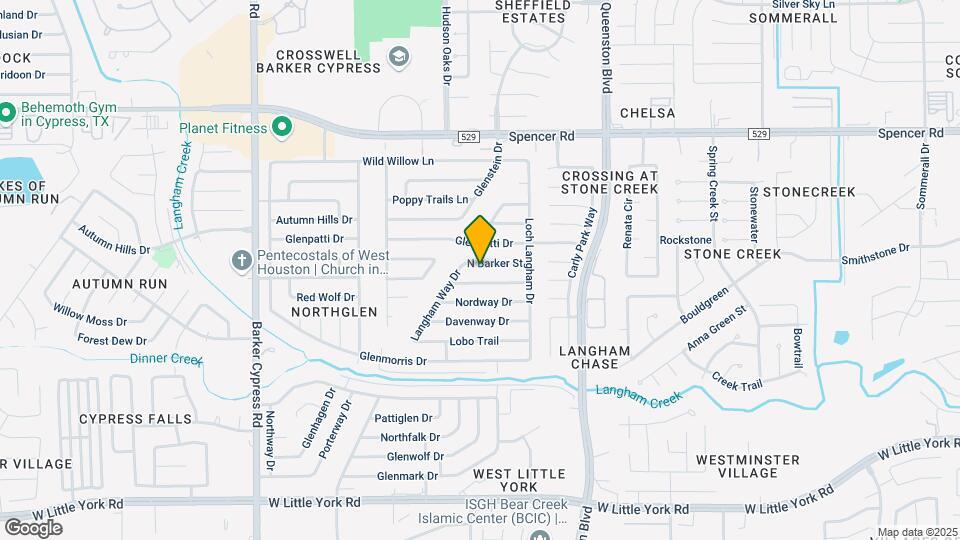 17415 N Barker St Map and Location Details
