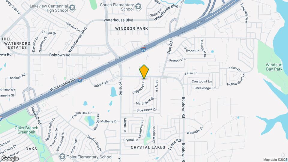 5510 Ridgecove Dr Map and Location Details