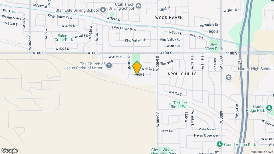 4210 S 6530 W Map and Location Details