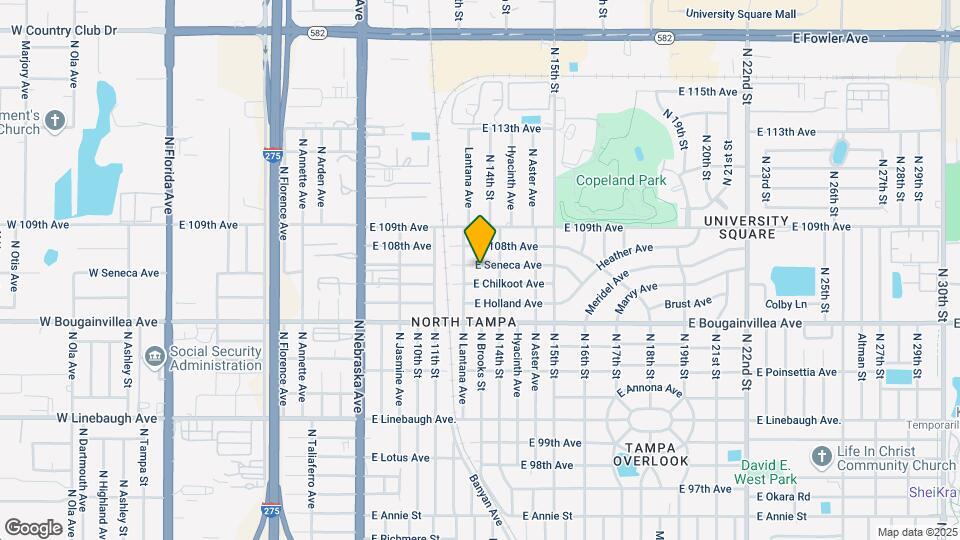 1209 E Seneca Ave, Unit B Map and Location Details