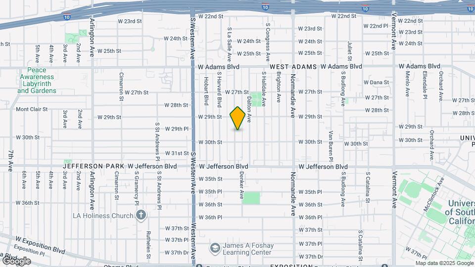 2938 1/2 S La Salle Ave Mapa y Detalles de la Ubicación