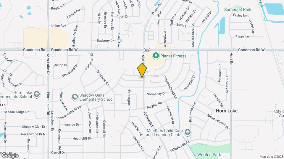 3400 Laurelwood Dr Map and Location Details