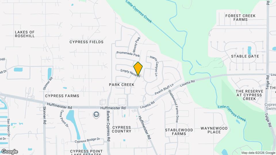 15238 Olmstead Park Dr Map and Location Details