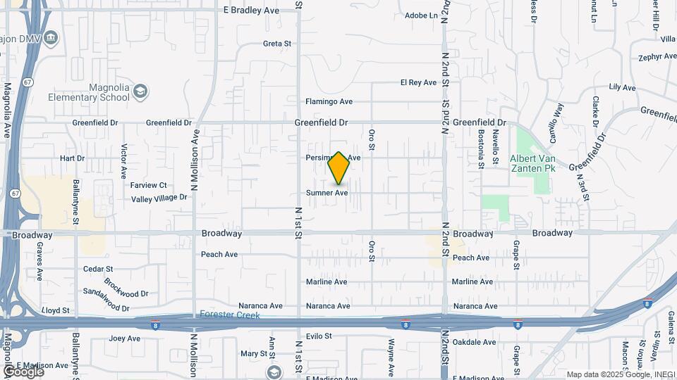 1150 Sumner Ave Mapa y Detalles de la Ubicación