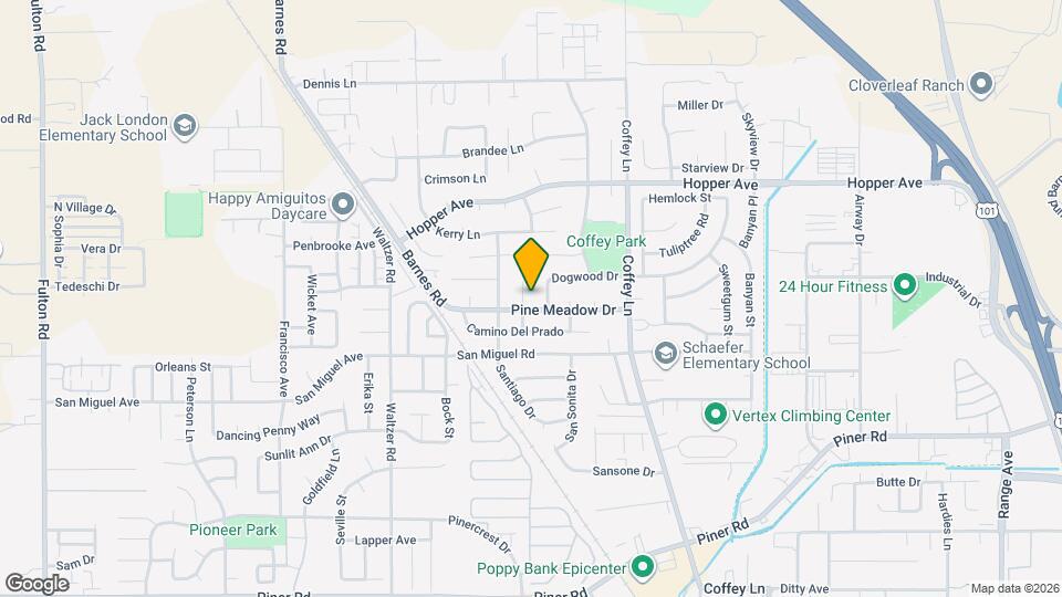 3518 Coffey Mdw Pl Map and Location Details