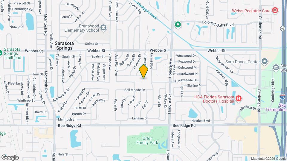 5045 Brookmeade Dr Mapa y Detalles de la Ubicación